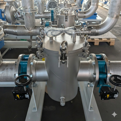 Strainer Pump Station