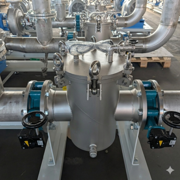 Strainer Pump Station