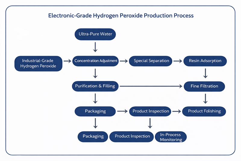 Electronic Grade Hydrogen Peroxide Filtration