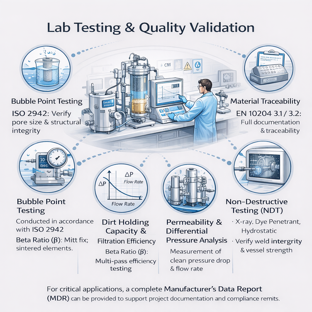 Lab Testing & Quality Validation